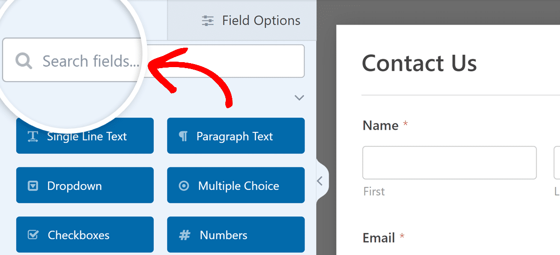 search-bar-wpforms-form-builder Search bar in WPForms form builder