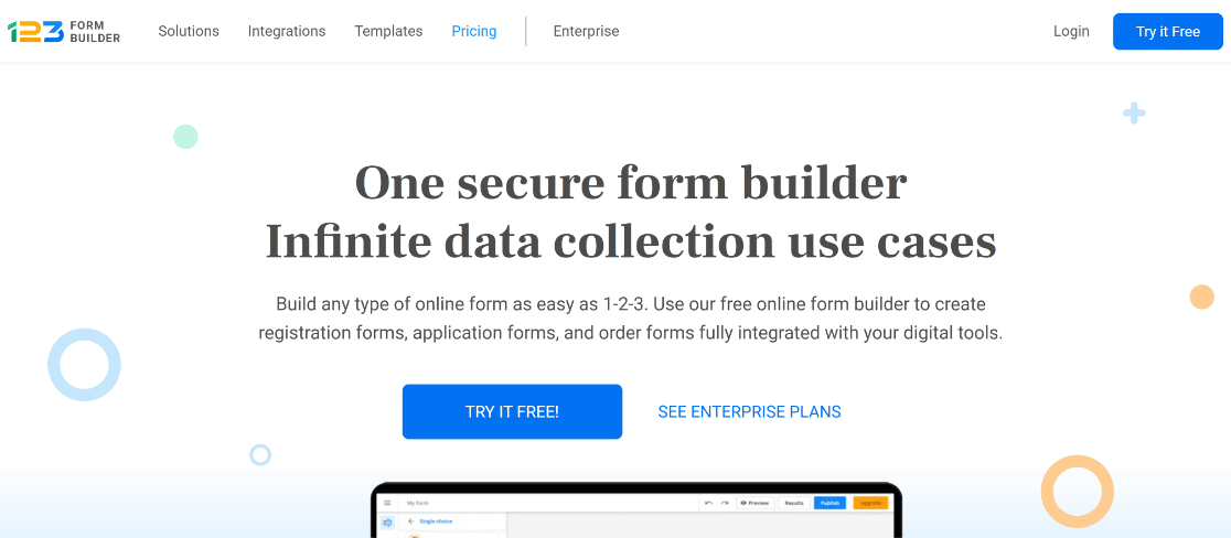 123formbuilder - WPForms 123フォームビルダー