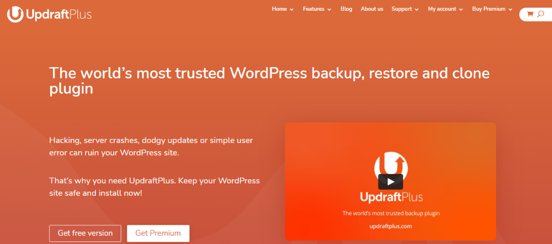 ワードプレスサイトのバックアップを自動化する updraft plus