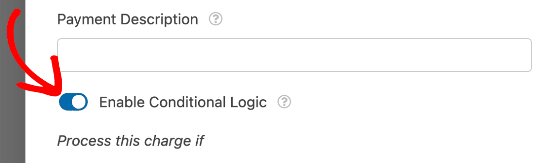 conditional-logic-paypal-commerce - WPForms Abilitazione della logica condizionale