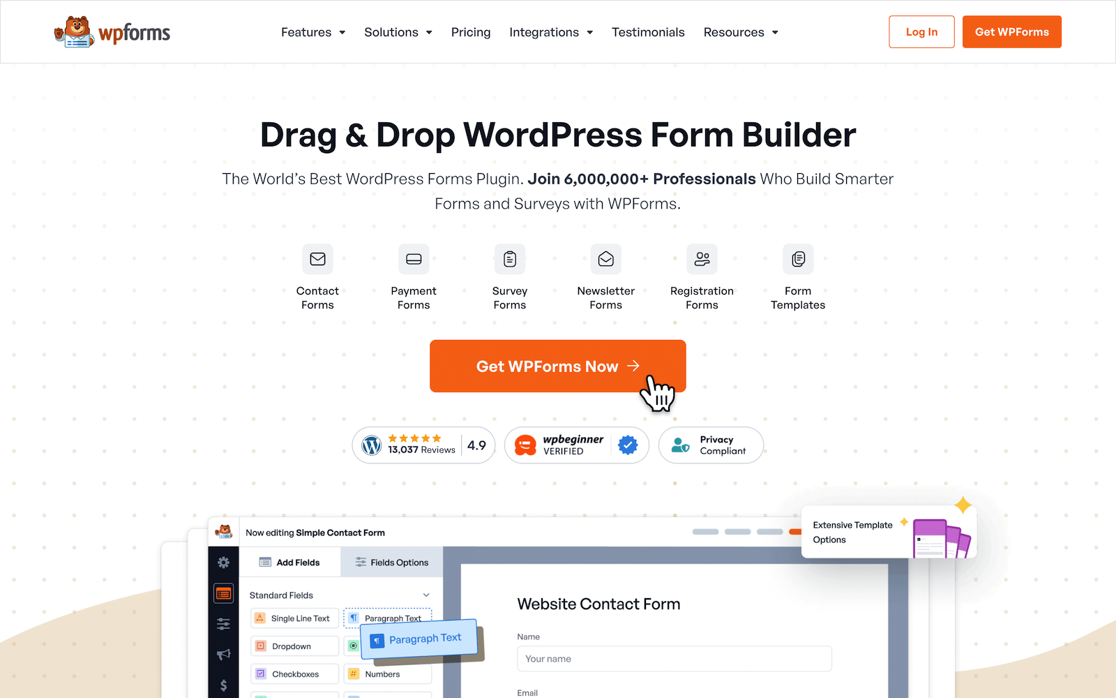 WPForms Website - WPForms The WPForms homepage